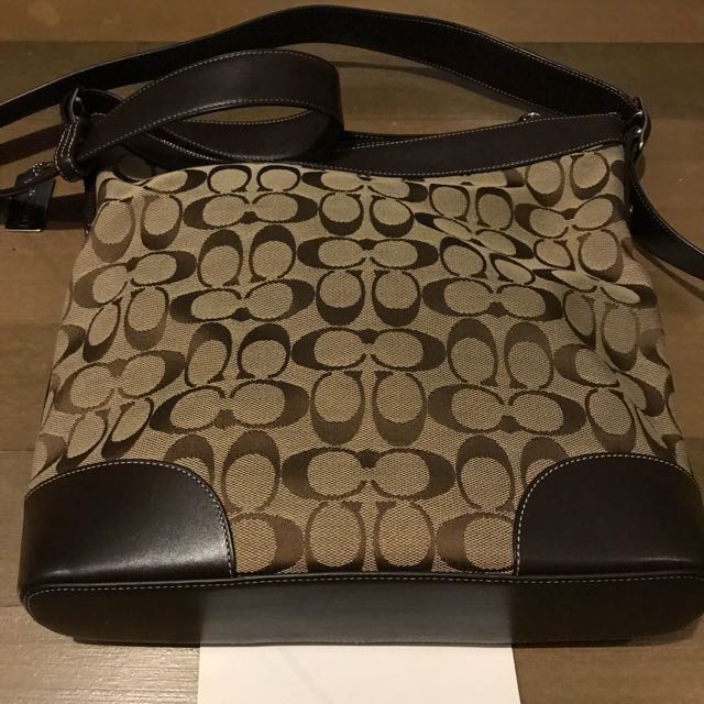 coach 2 way sling bag