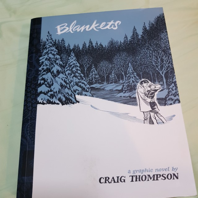 Blankets Graphic Novel By Craig Thompson Books Stationery Fiction On Carousell