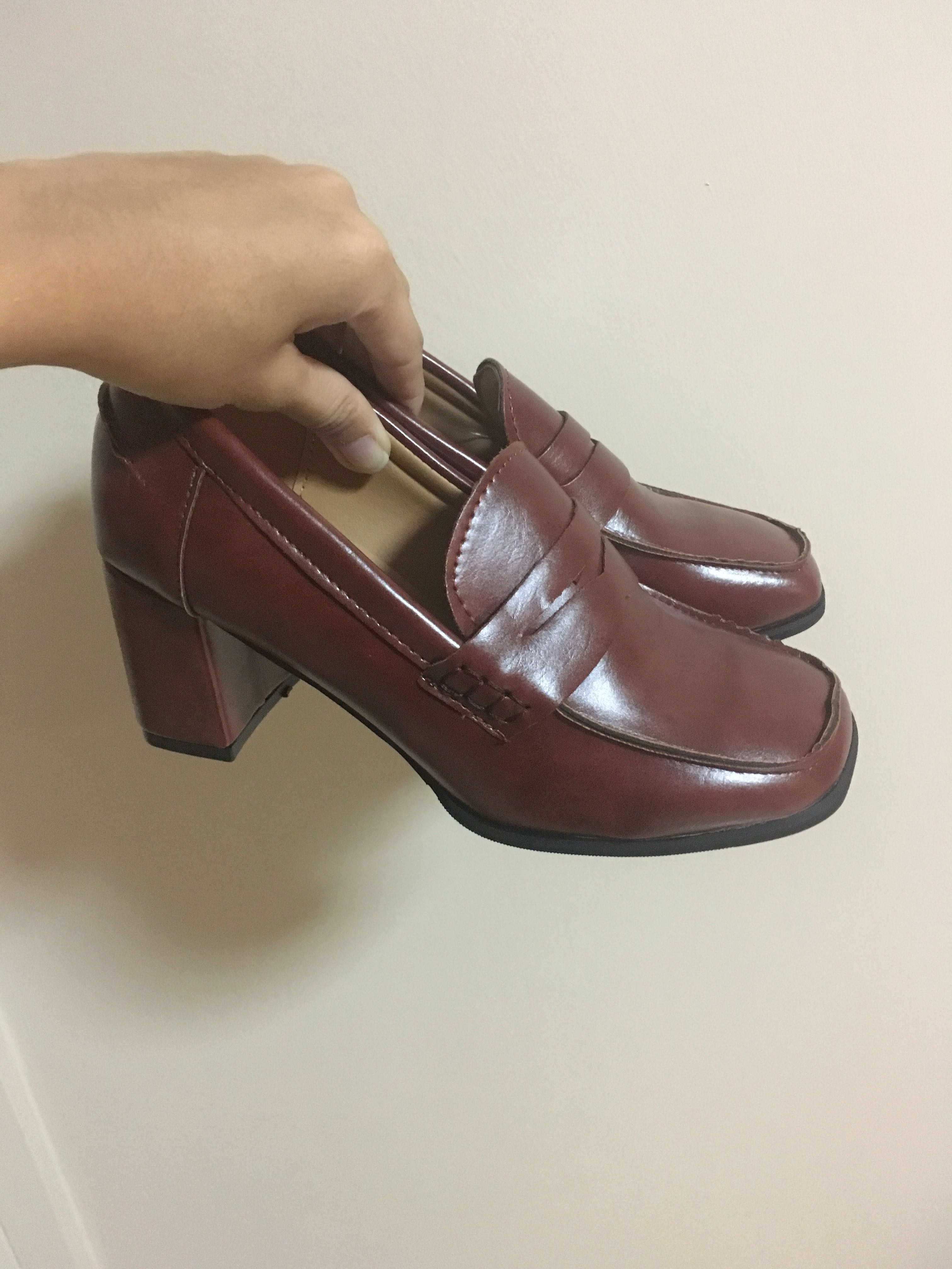 vintage oxford heels