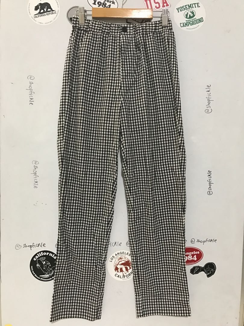 Gingham 2024 tilden pants