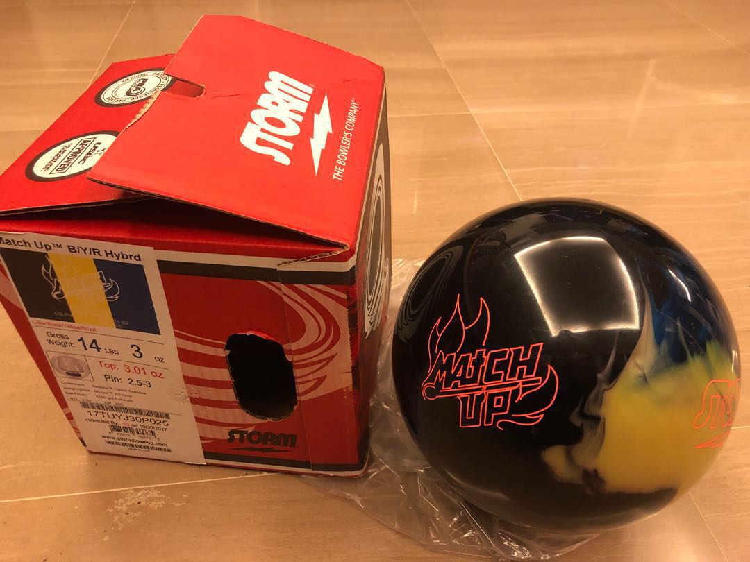 Bowling Ball- Storm Match Up(New), Sports, Sports & Games Equipment on