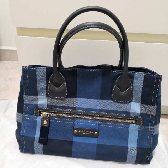 Burberry Blue Label bag, Luxury, Bags & Wallets on Carousell
