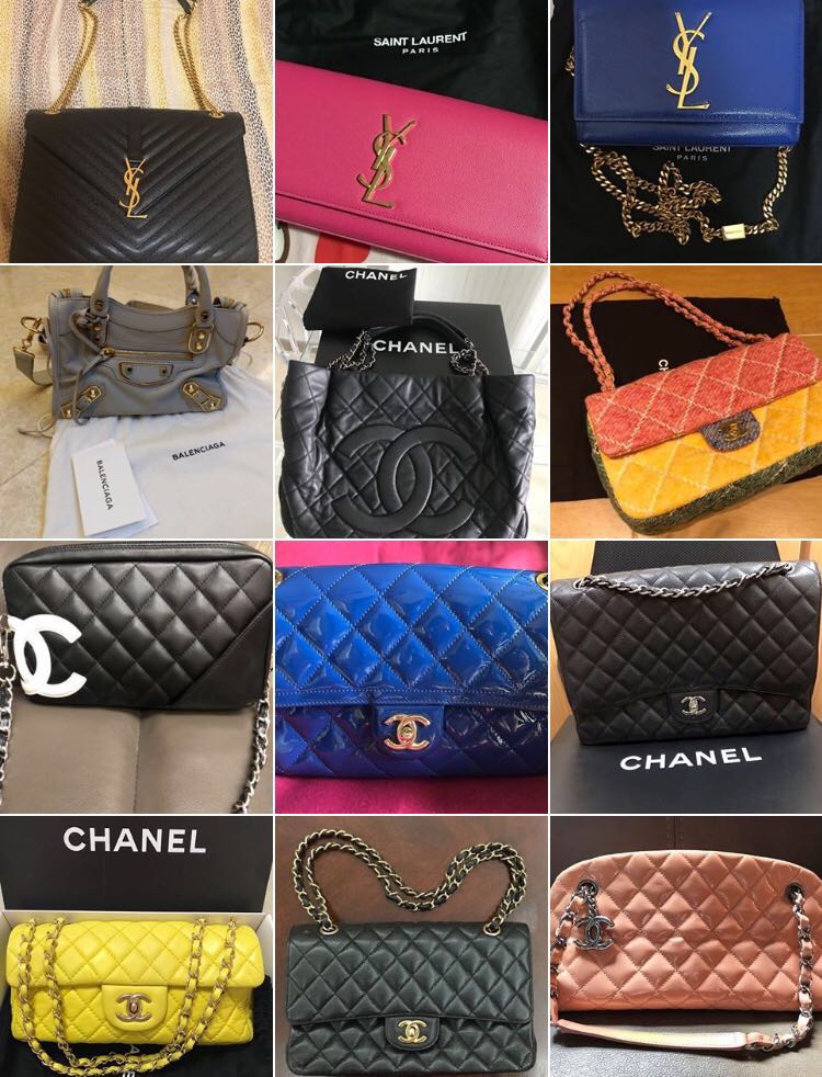 My Classic Collection: Hermes*Chanel*LV*Gucci*Prada*YSL