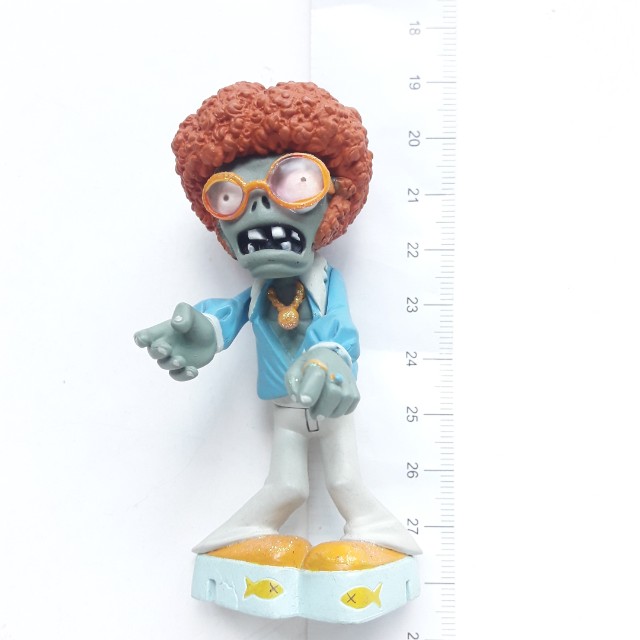 Disco Zombie PvZ figurine authentic movable Plants Vs Zombies, Hobbies ...