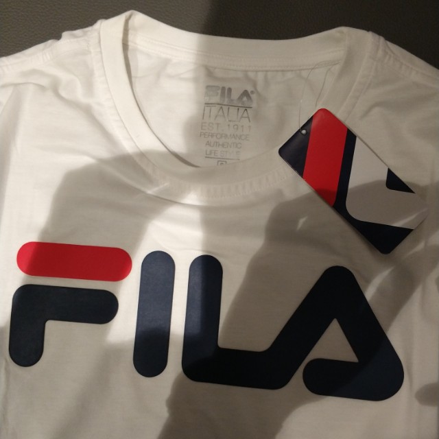 fila classic logo tee