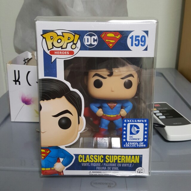 classic superman funko pop