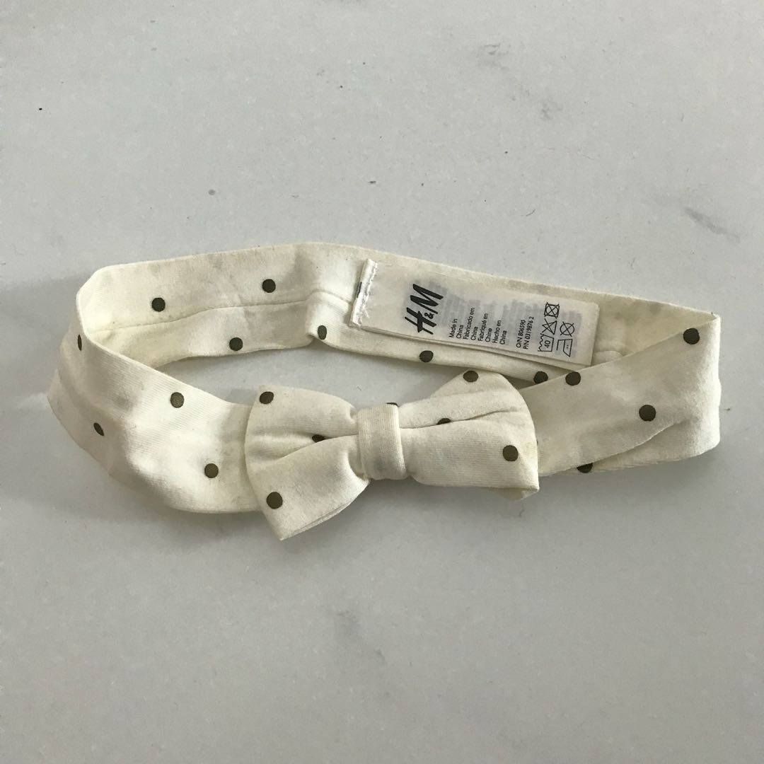 h&m baby girl headband