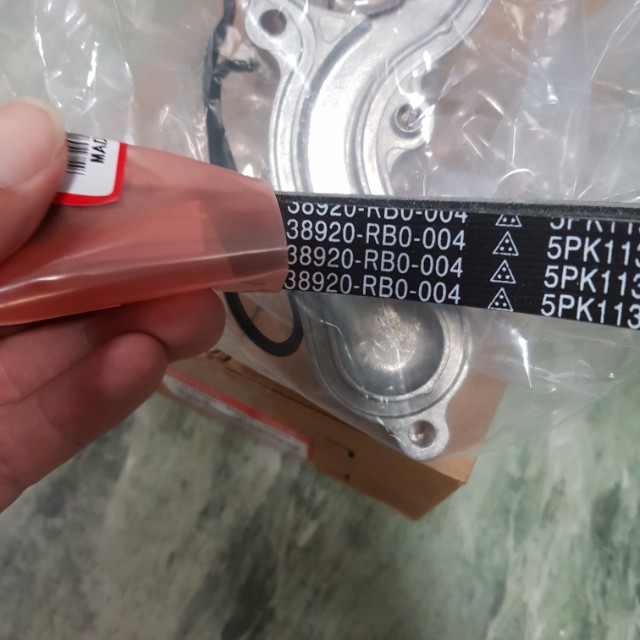 HONDA FIT JAZZ GE MODEL ( water pump + belt ), Car Accessories on Carousell