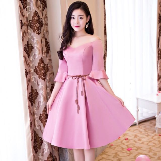 Korean cocktail best sale dress