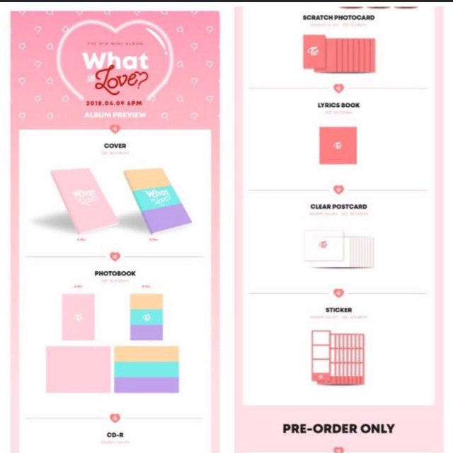 Looking For Twice What Is Love Album Entertainment K Wave On Carousell
