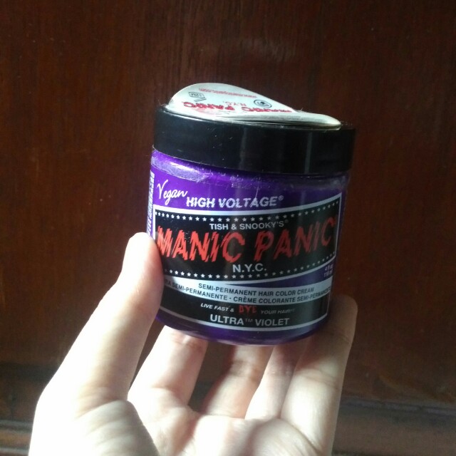 Manic Panic Classic Ultra Violet Cat Rambut Ungu Vegan Berkualitas Kesehatan Kecantikan Perawatan Rambut Di Carousell