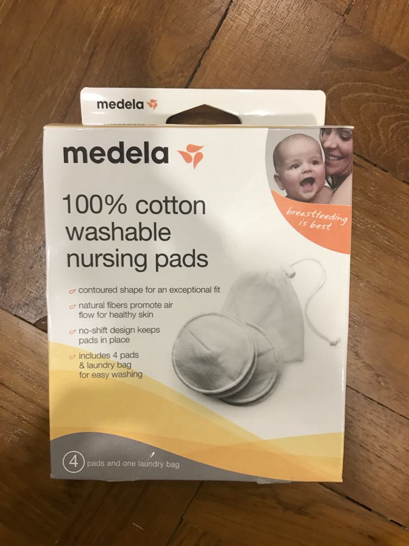 Medela Washable Nursing Pads 100% Cotton