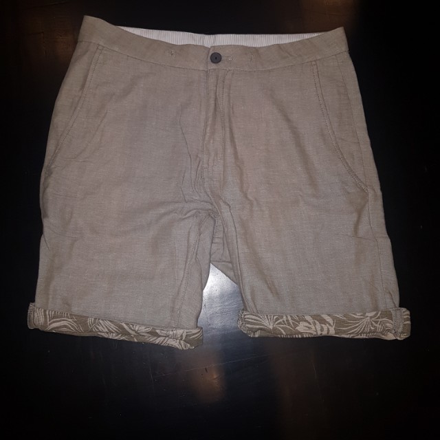 Zara mens linen shorts clearance