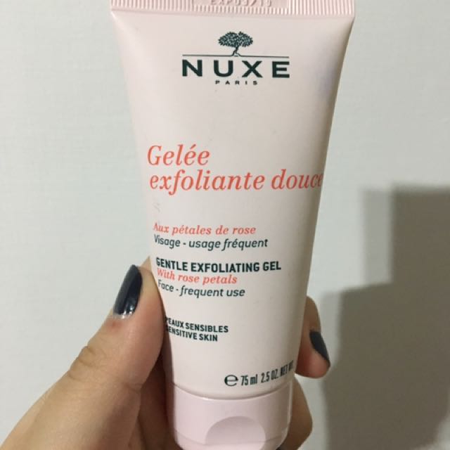 全新 Nuxe黎可詩玫瑰柔膚去角質凝膠 美妝保養 身體清潔保養在旋轉拍賣