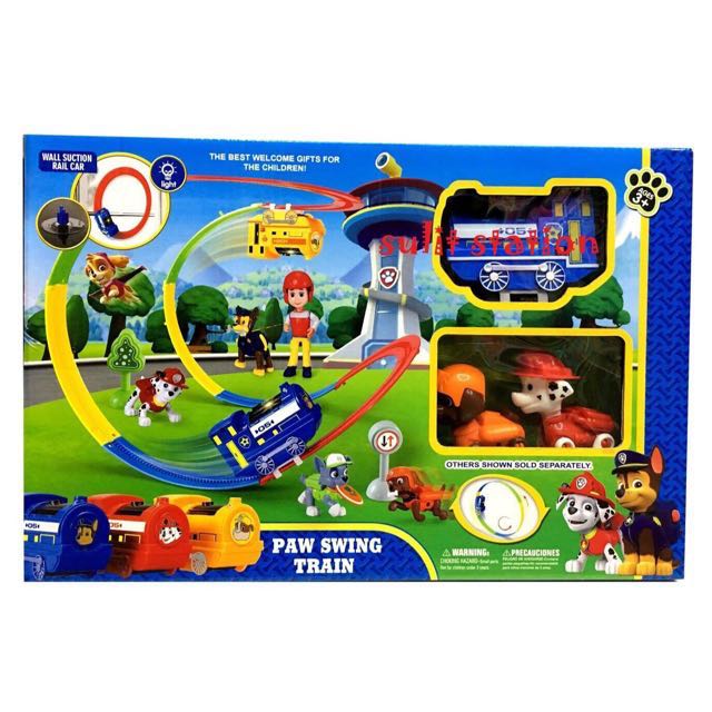 paw patrol toy train