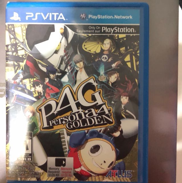 Persona 4 Golden vita, Video Gaming, Video Games, PlayStation on Carousell