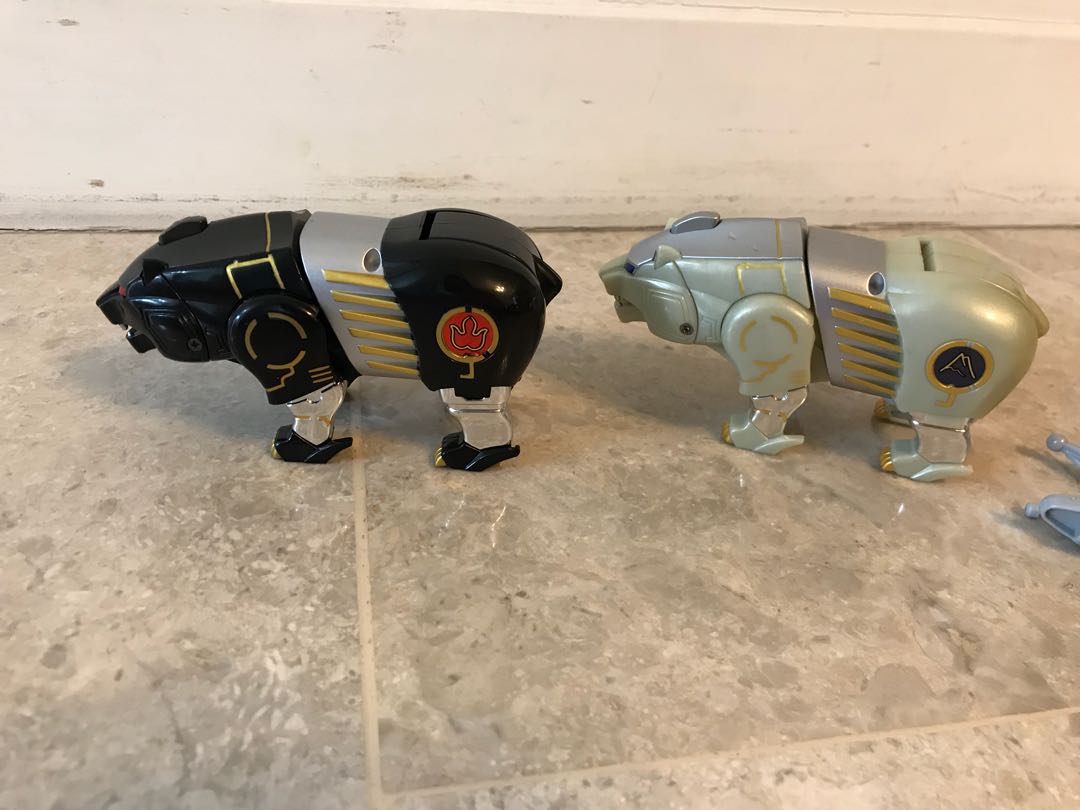power rangers wild force bear zords, Hobbies & Toys, Toys & Games on ...