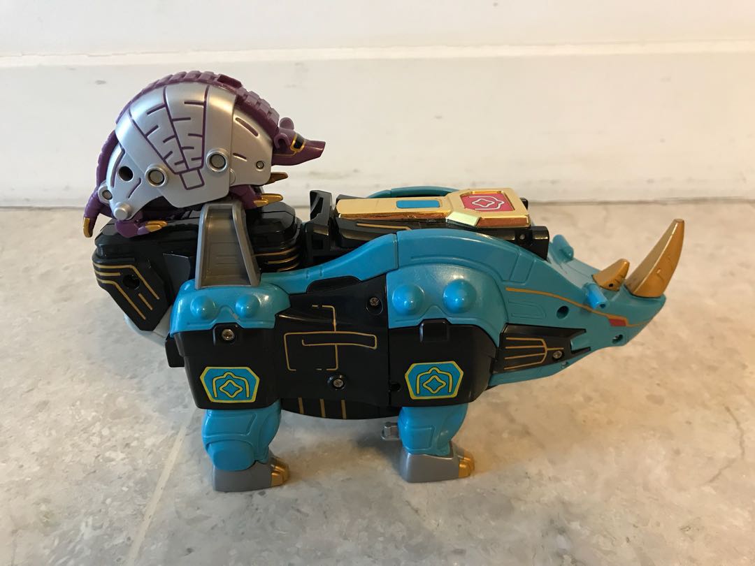 power rangers wild force rhino and armadillo zords, Hobbies & Toys, Toys &  Games on Carousell