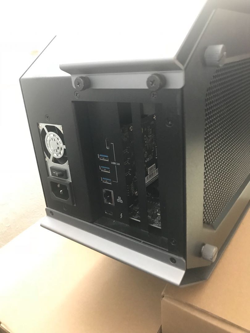 PowerColor Devil Box eGPU Thunderbolt 3 External Graphic Card Enclosure