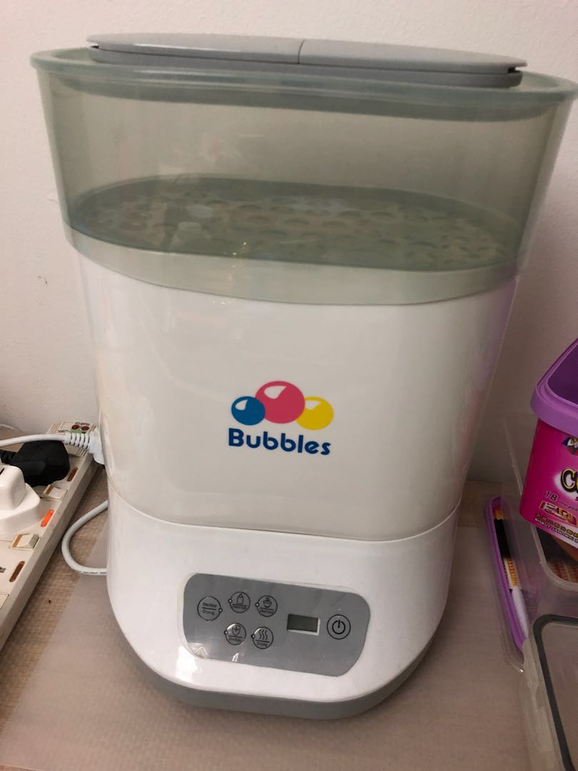 bubbles steam & dry sterilizer review