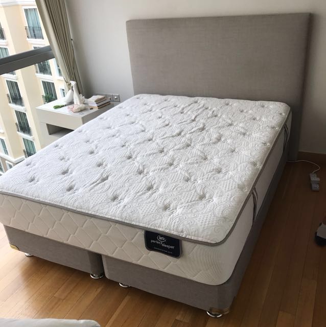 Serta Bed Frame And Mattress Support Furniture Beds Mattresses Serta Bed Frame And Mattress Support Furniture Beds Mattresses On Carou