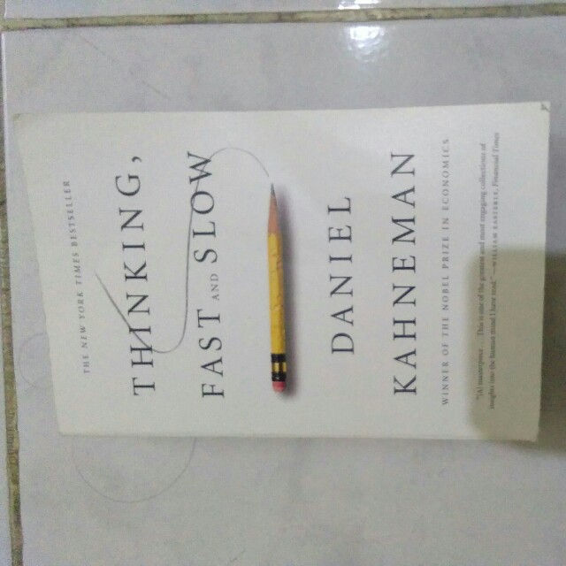 Thinking Fast And Slow By Daniel Kahneman Buku Alat Tulis Buku
