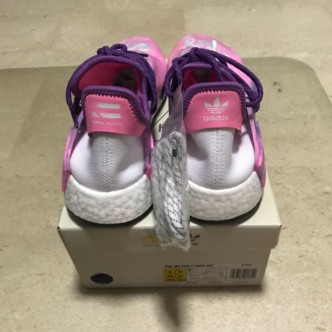 pw hu holi nmd mc pink glow