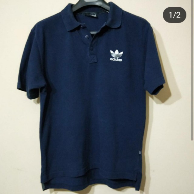 Vintage Adidas Polo Shirt, Men's 
