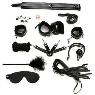 Sexy lingerie for BDSM 11 item black
