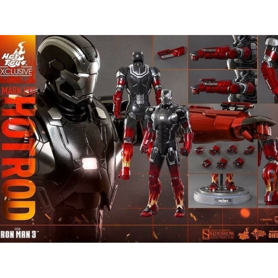 hot toys iron man hot rod