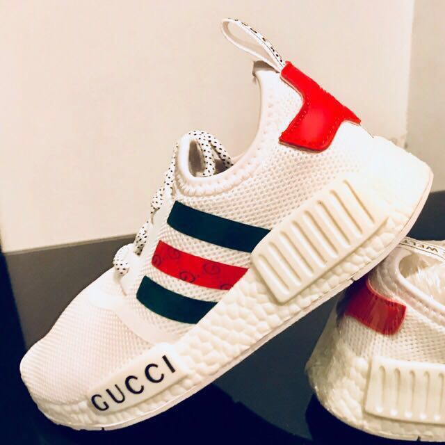 adidas nmd gucci white