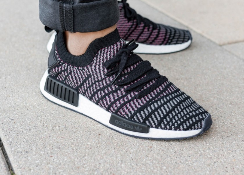 Adidas NMD R1 PK STLT Multicolor Black Grey Pink, Men's Fashion, Footwear,  Sneakers on Carousell