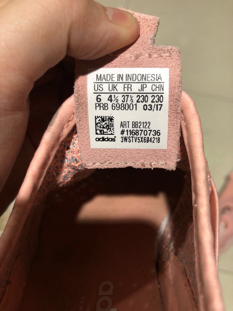 adidas slip on baby pink