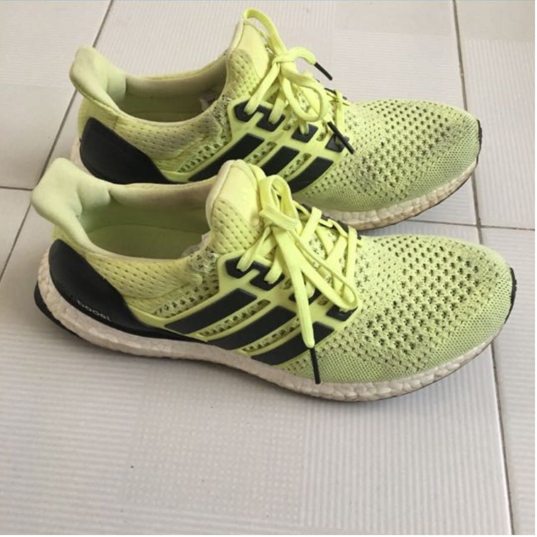 Adidas Ultra Boost in Frozen Yellow on 