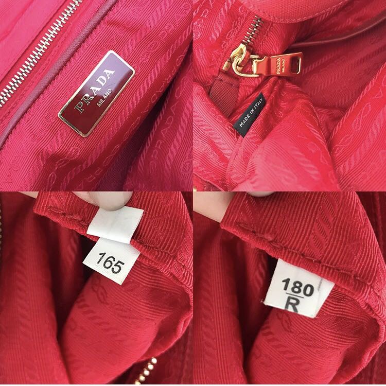 prada serial number 165