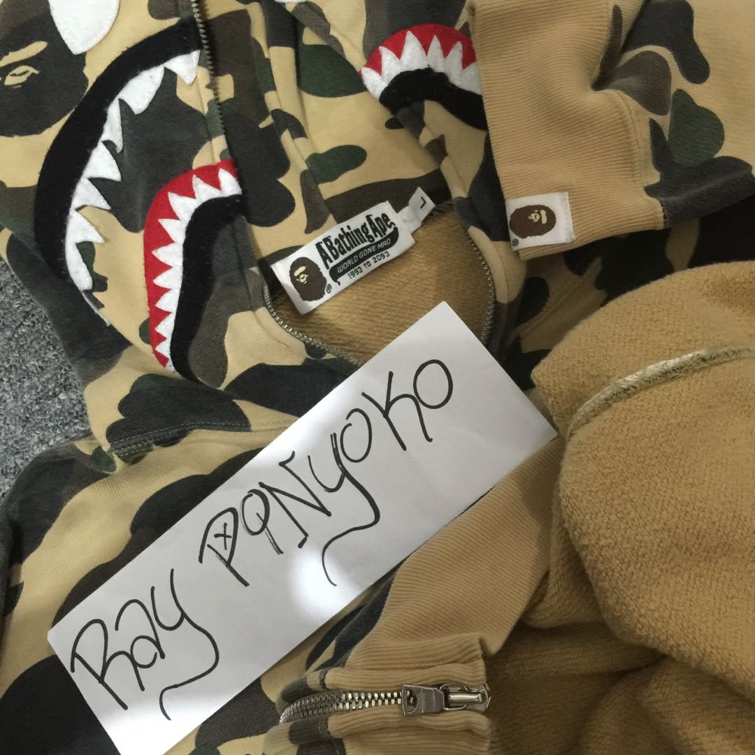 Bape first camo hoodie