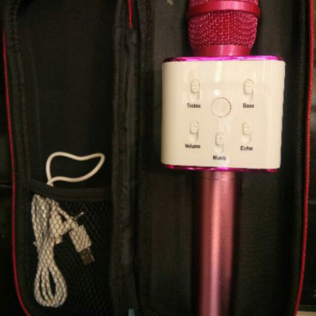 Bluetooth microphone (Category: Microphones) located in Manila. Submitted by affordshopz (Listing ID 161487027, Image 2). Description: Yes!!COD is available on my shop!!😮 Facebook Page: Name:AffordShopz Link: ⬇⬇ https://www.facebook.com/AffordShopz-1779032645459684/ Phone/Viber Number:09168418144(TM) SHIPPING: (ALL COD) courier: FAST7 Manila area "2-4 delivery days" Small pouch -70 Medium pouch -90 Large pouch -120 Other courier: GRAB EXPRESS (s