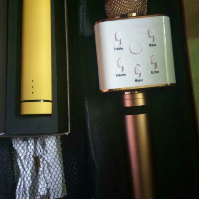 Bluetooth microphone (Category: Microphones) located in Manila. Submitted by affordshopz (Listing ID 161487027, Image 3). Description: Yes!!COD is available on my shop!!😮 Facebook Page: Name:AffordShopz Link: ⬇⬇ https://www.facebook.com/AffordShopz-1779032645459684/ Phone/Viber Number:09168418144(TM) SHIPPING: (ALL COD) courier: FAST7 Manila area "2-4 delivery days" Small pouch -70 Medium pouch -90 Large pouch -120 Other courier: GRAB EXPRESS (s