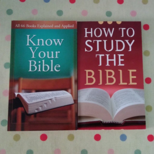 Bn Bible Study Guide Books Books Stationery Fiction On Carousell