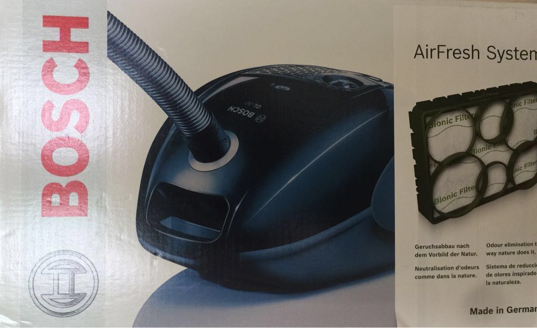 Bosch Vacuum Cleaner (Brand New, Original Sealed) Made in Germany, TV