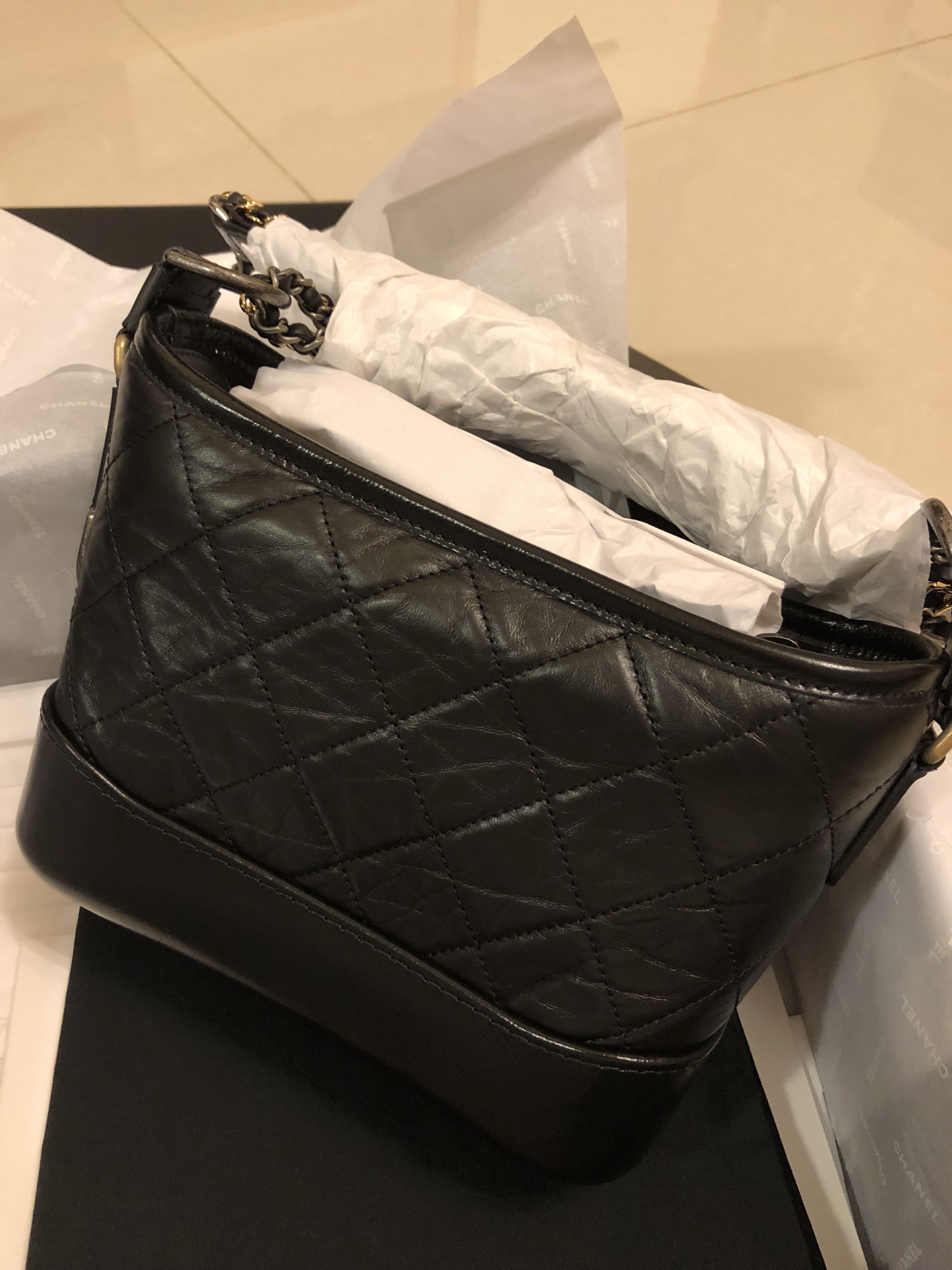 Chanel Gabrielle Hobo Bag Small Size Luxury Bags Wallets On
