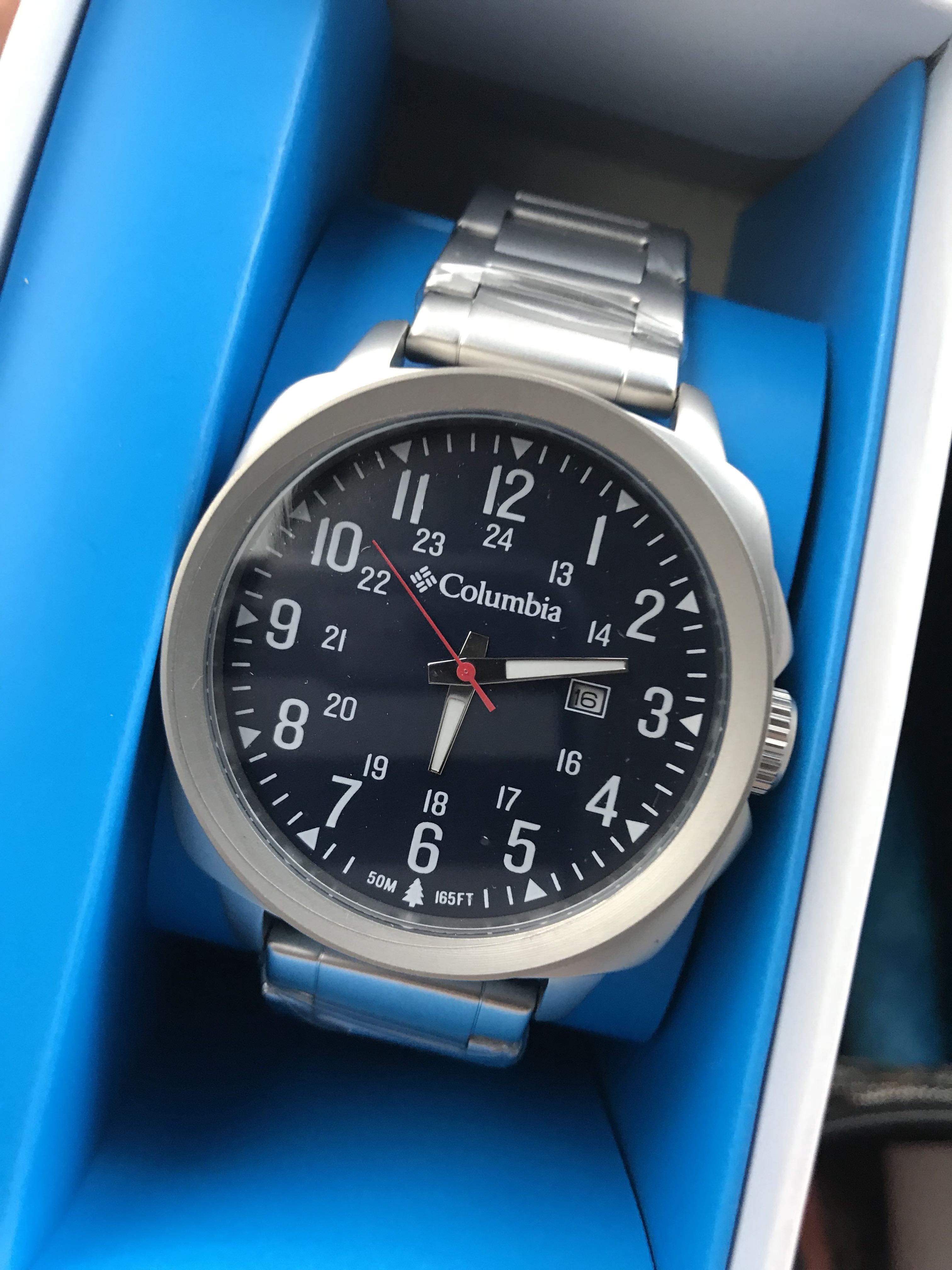 Columbia outlet cornerstone timepiece