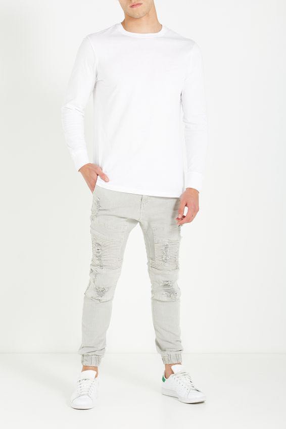 slim denim jogger cotton on