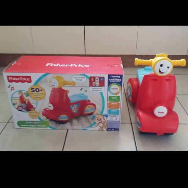 fisher price ride on scooter