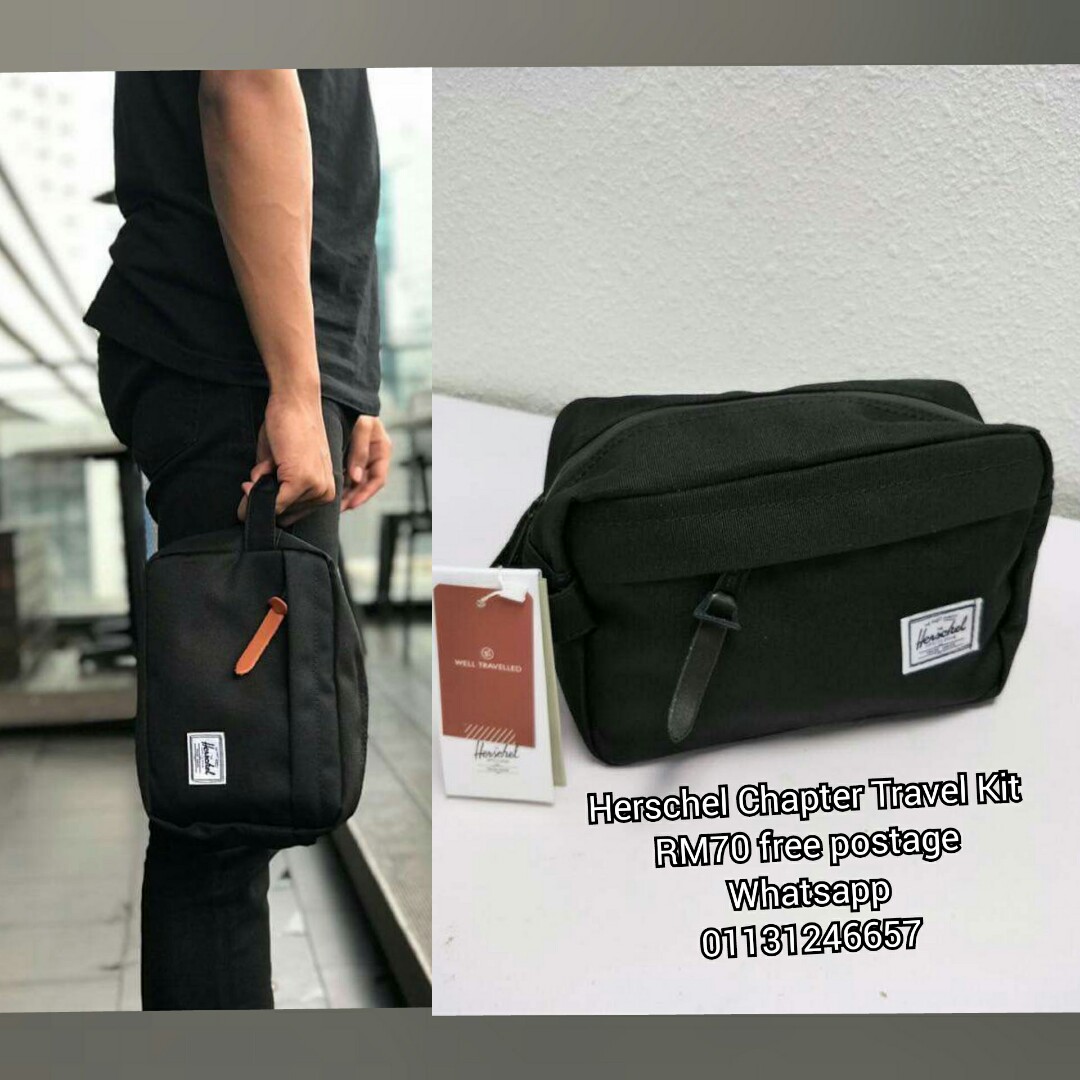 herschel chapter carry on travel kit