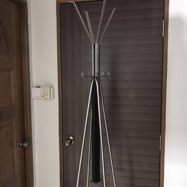 Ikea (TJUSIG) hat & coat stand, Furniture & Home Living, Home Decor, Vases & Decorative Bowls on