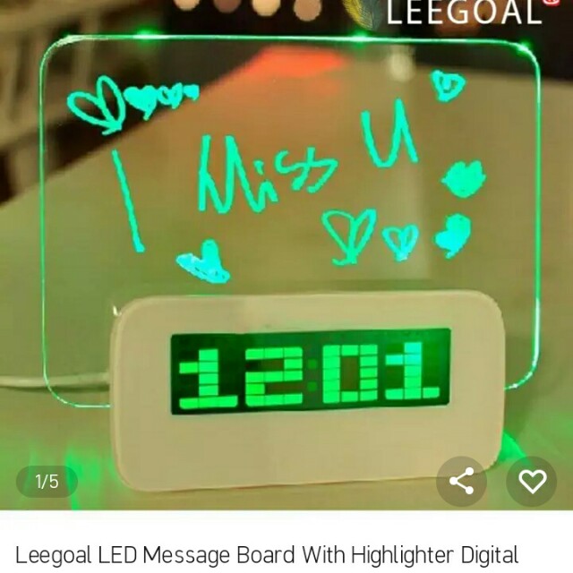 LED message board & alarm clock, TV & Home Appliances, TV