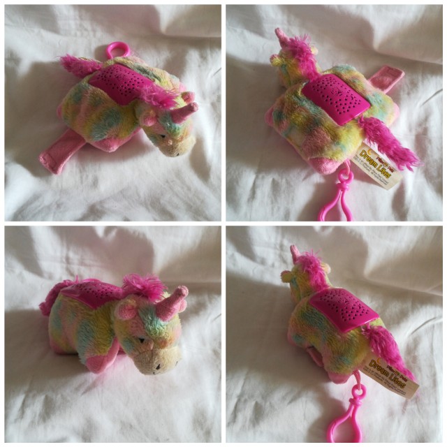 Mini Dream Lites Pillow Pets Keychain Rainbow Unicorn