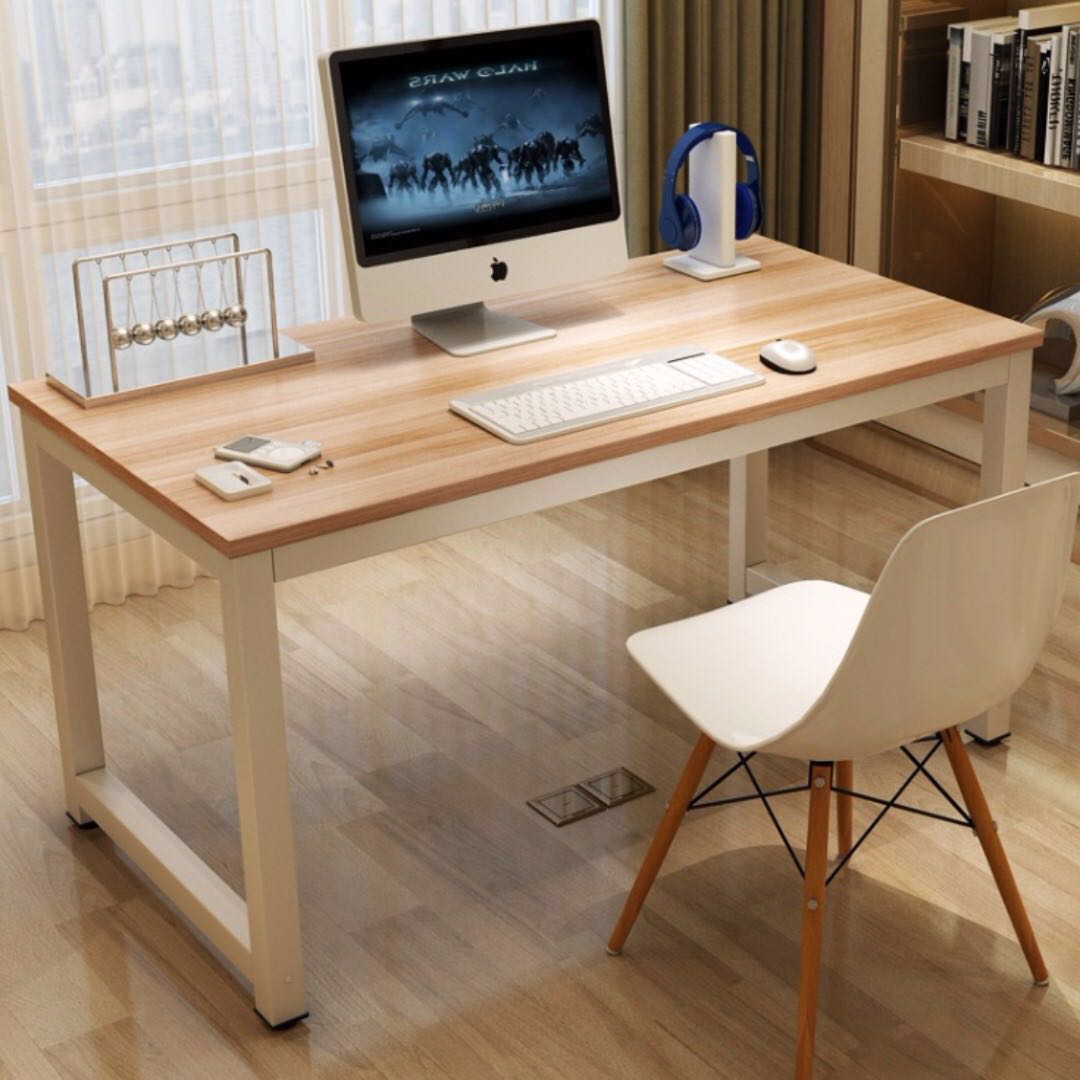 New 0101 Simple Modern Computer Desk Furniture Tables Chairs On Carousell