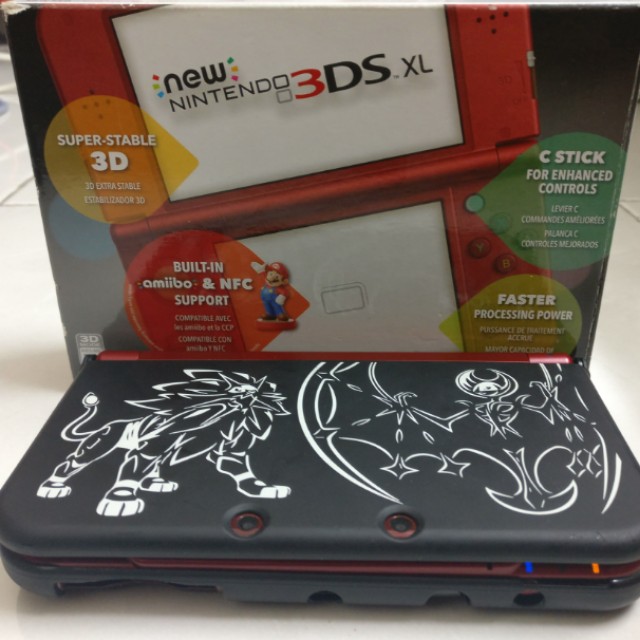 New Nintendo 3ds Xl Top Ips Display Moded 16gb Sd Card Video Gaming Video Game Consoles On Carousell